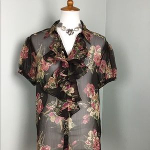 XL button down dressy top from Ralph Lauren
